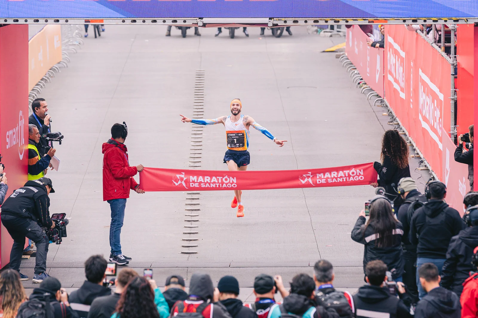 Cobertura Maratón de Santiago 2025 — fotografía y video deportivo