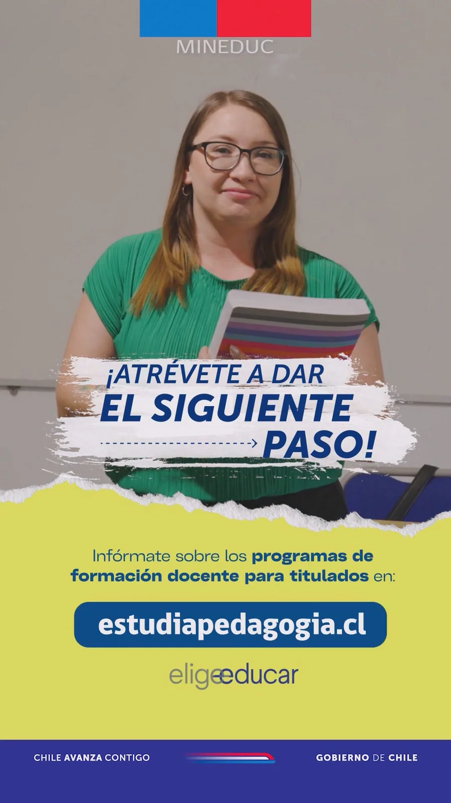 Campaña Elige Educar × Mineduc — video principal