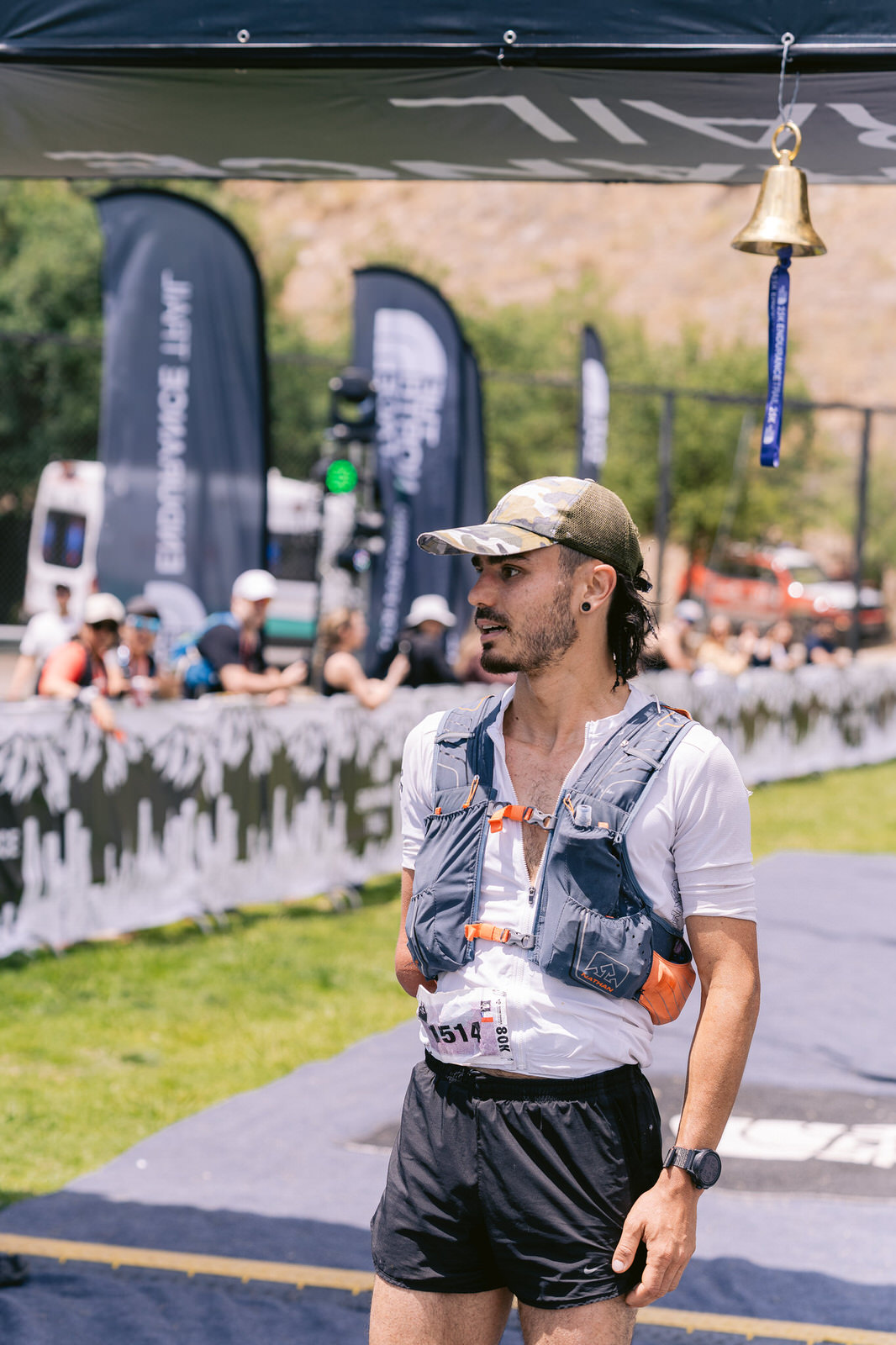 Kifit TNF Endurance Trail 2025 — corredor meta medalla area