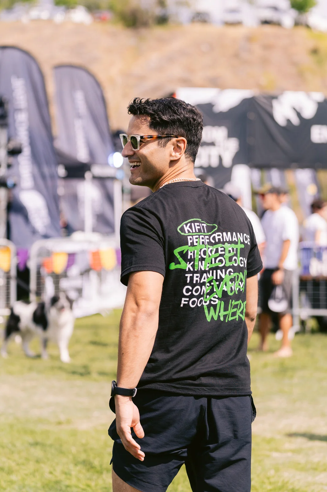 Kifit TNF Endurance Trail 2025 — hombre espalda kifit texto