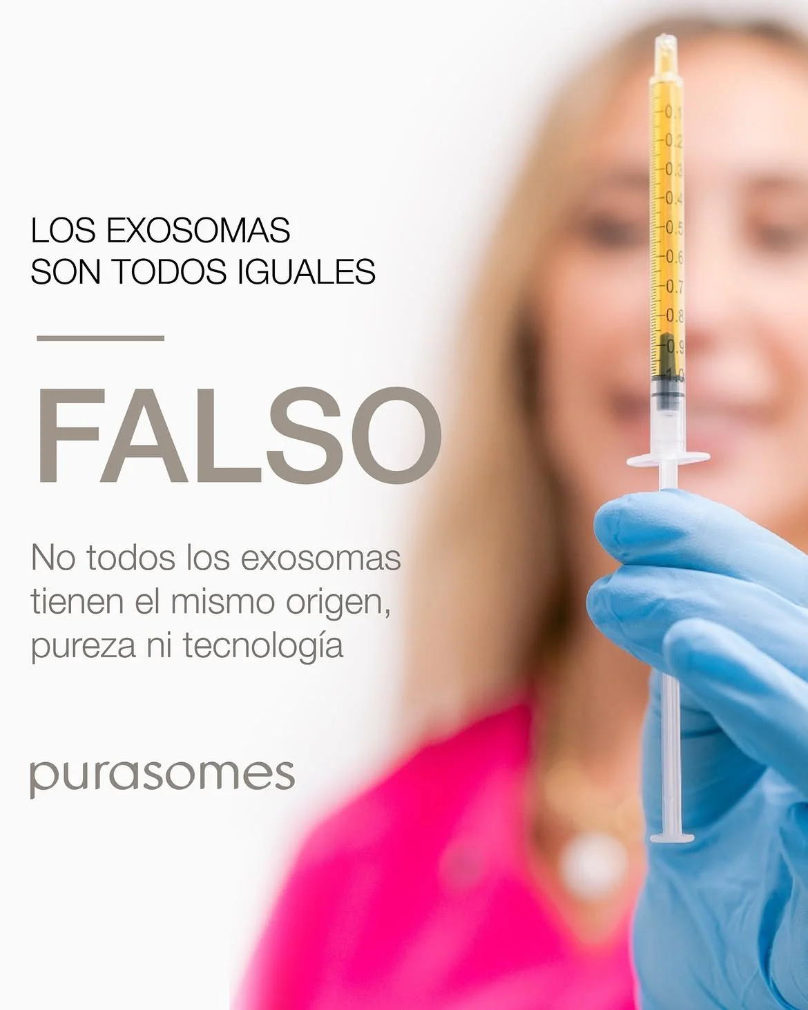 CDM Medical — Grafica rrss falso exosomas iguales
