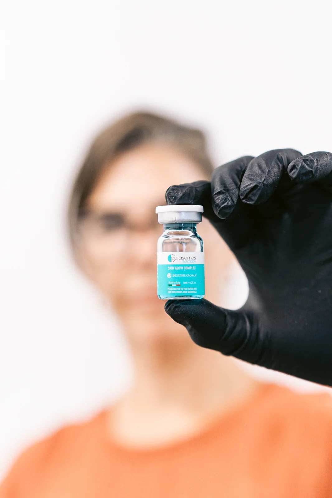 CDM Medical — Purasomes ampolla guantes negros blur