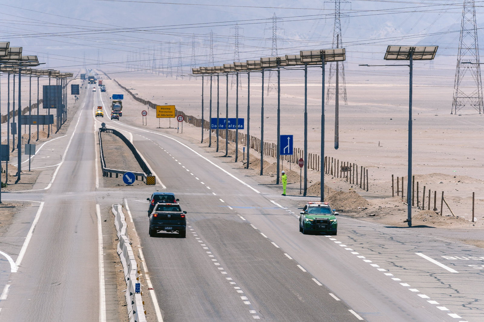 WEG Transformador Antofagasta — carretera torres electricas 1