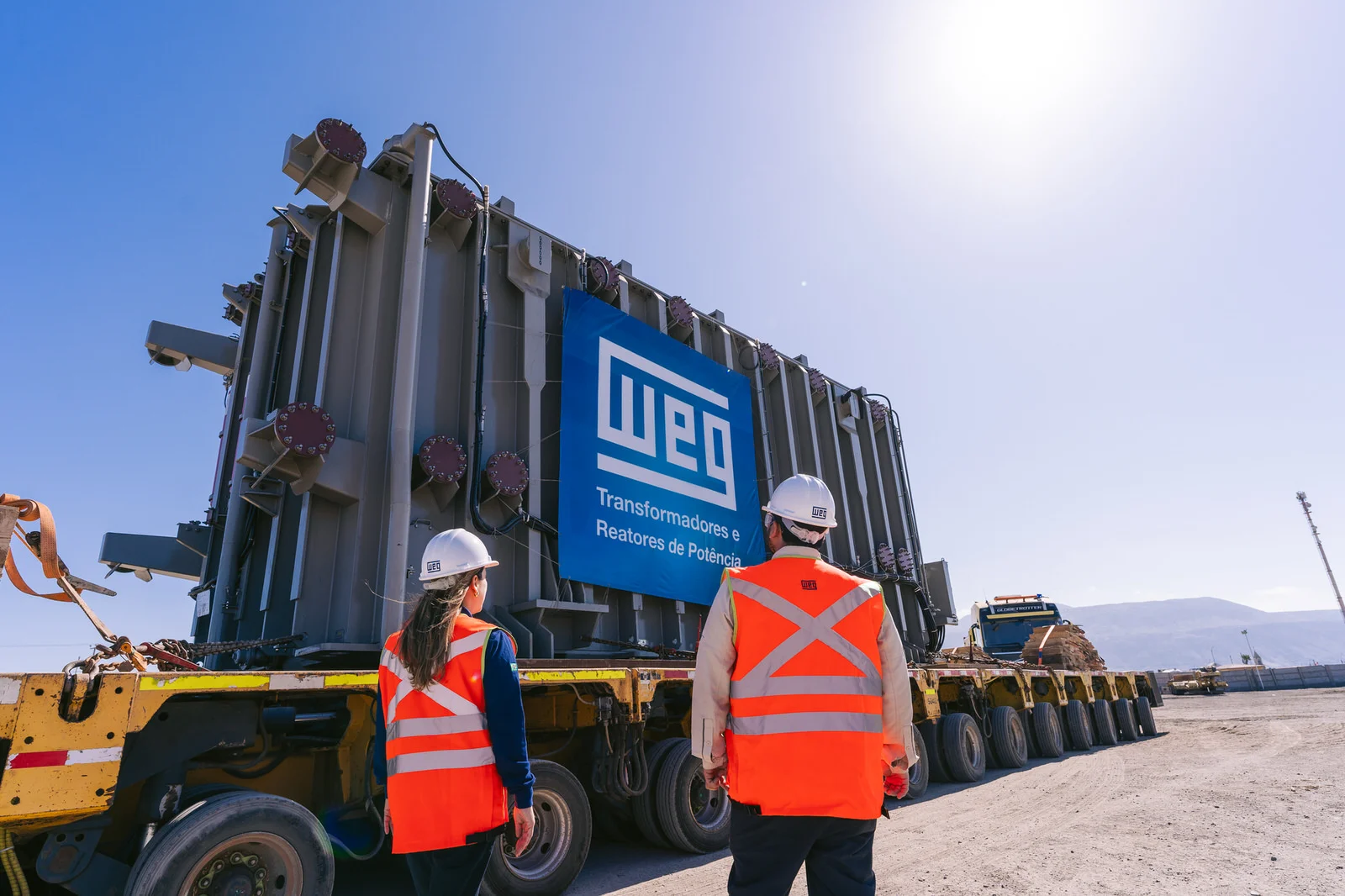 WEG Transformador Antofagasta — transformador trabajadores epp 1