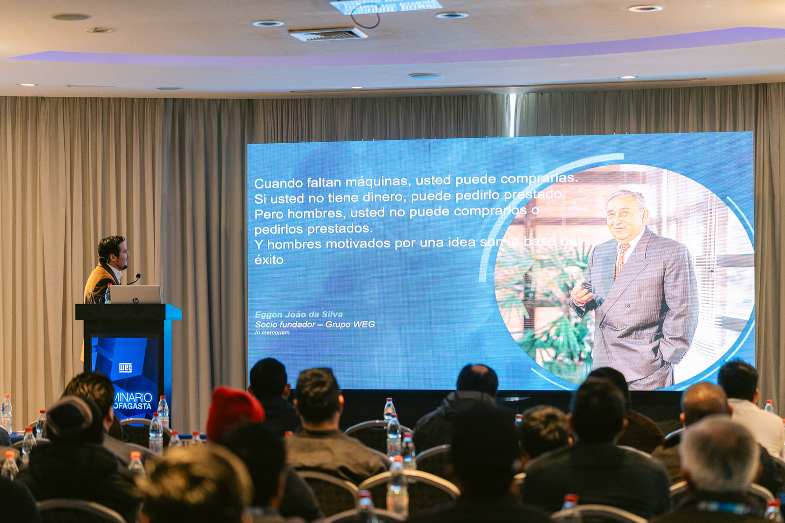 Presentación ponente Seminario WEG Antofagasta