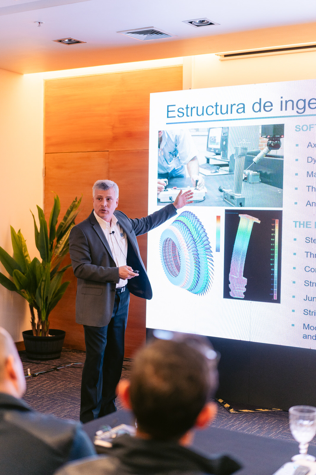 Ponente estructura ingeniería Seminario WEG Concepción