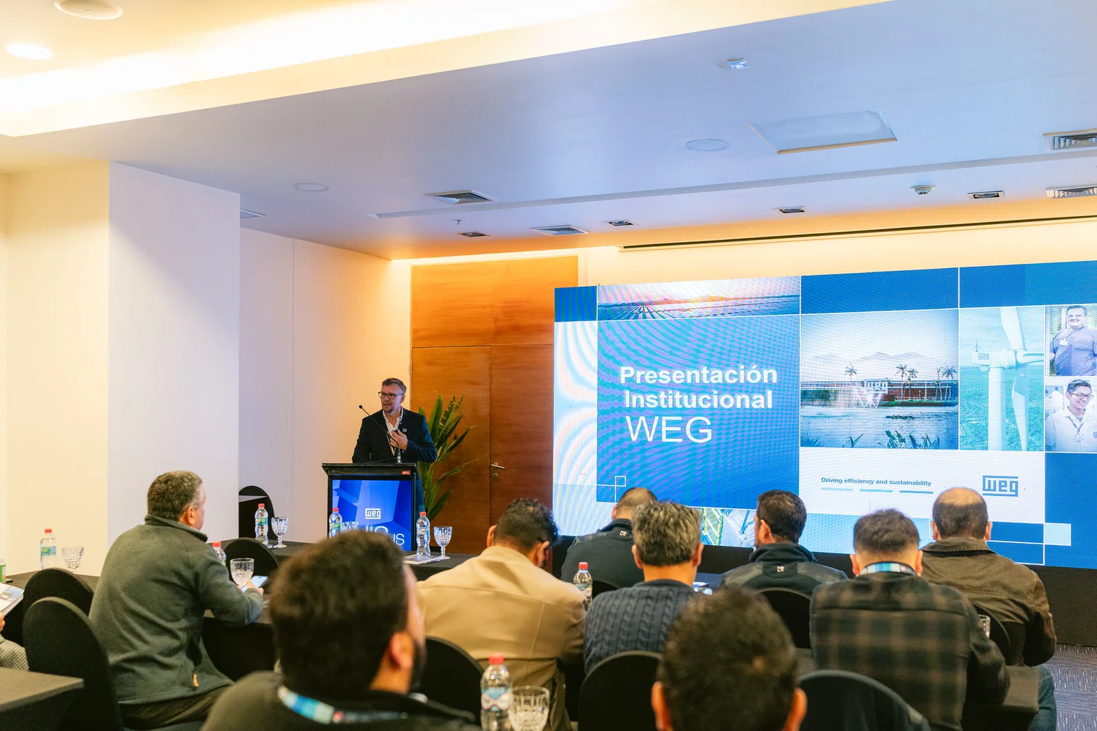 Ponente inicio Seminario WEG Concepción