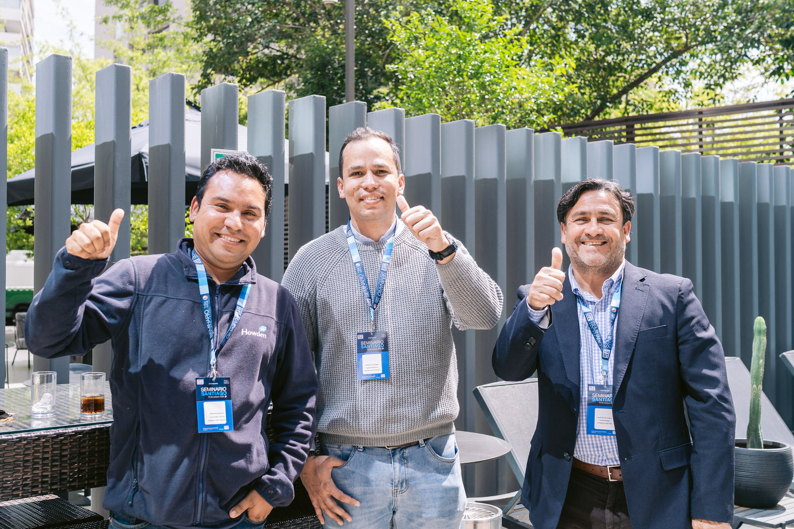 Foto grupal exterior Seminario WEG Santiago