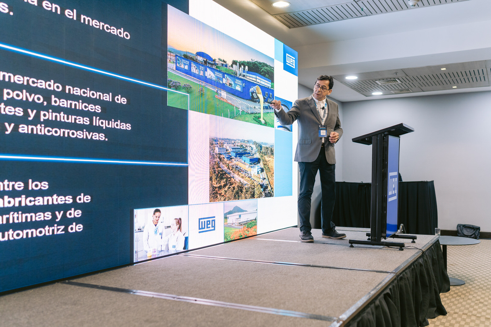 Ponente mercado automotriz Seminario WEG Santiago