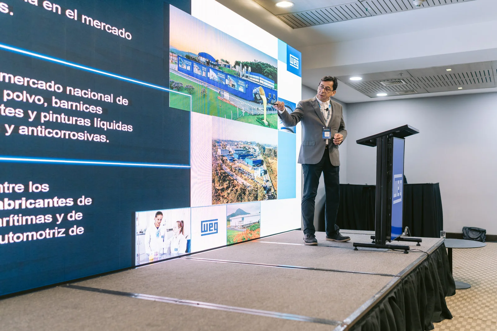 Ponente mercado automotriz Seminario WEG Santiago